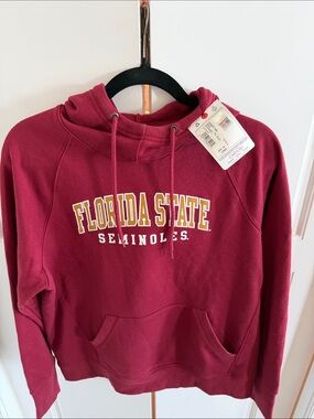 NWT - Florida State Seminoles Women's Sweatshirt FSU with Hood and Pockets